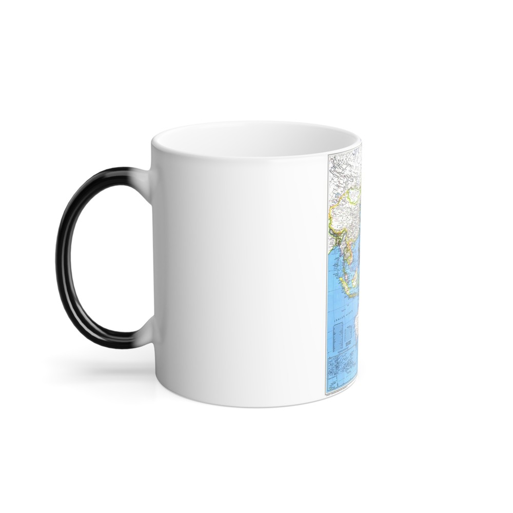 Asia-Pacific (1989) (Map) Color Changing Mug 11oz