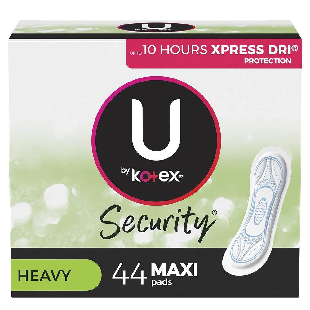 Kotex Long Super Maxi Pads, 44 pads 44 EA