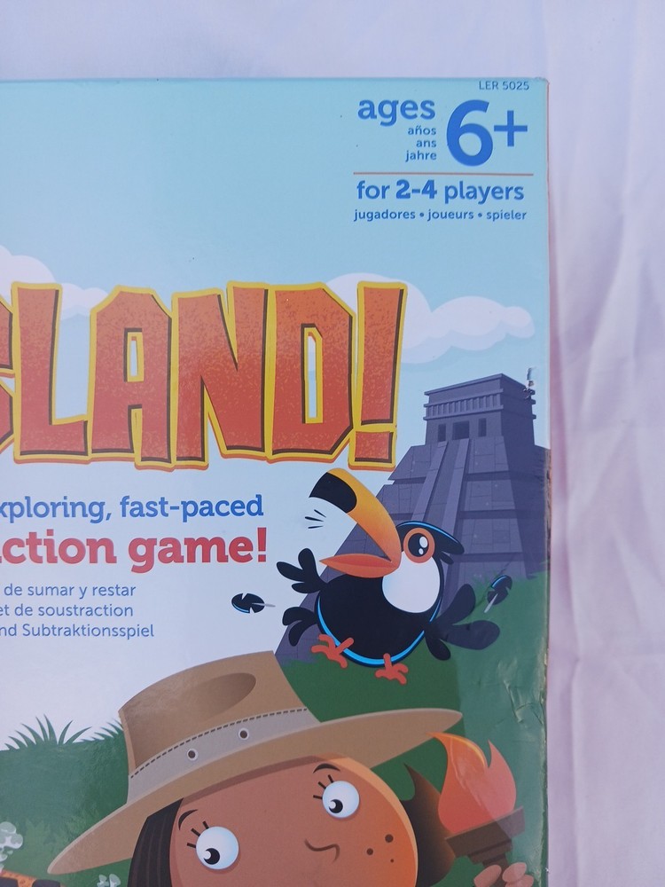 Learning Resources Math Island Addition & Subtraction Game Ages 6+