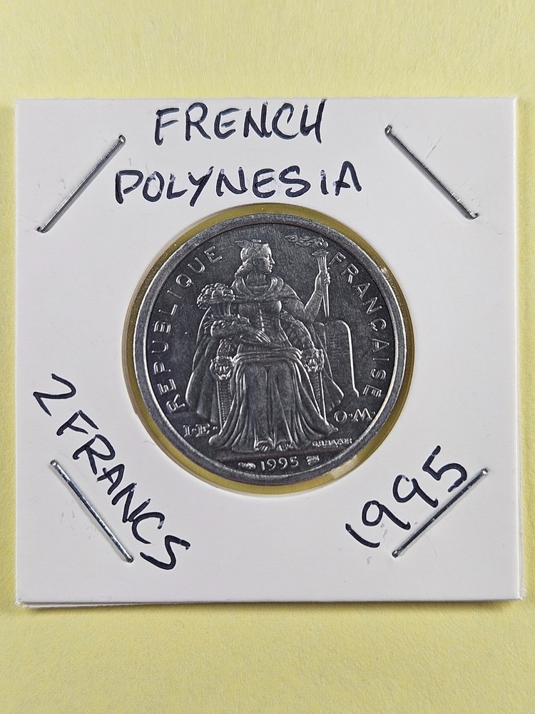 COINS - FRENCH POLYNESIA - 2 FRANCS 1995