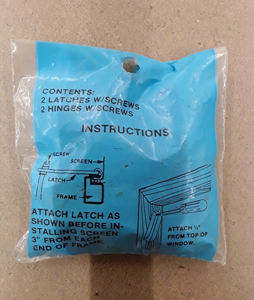 MD WINDOW SYSTEM 2 FRICTION HINGE KIT - SCREEN SECTION