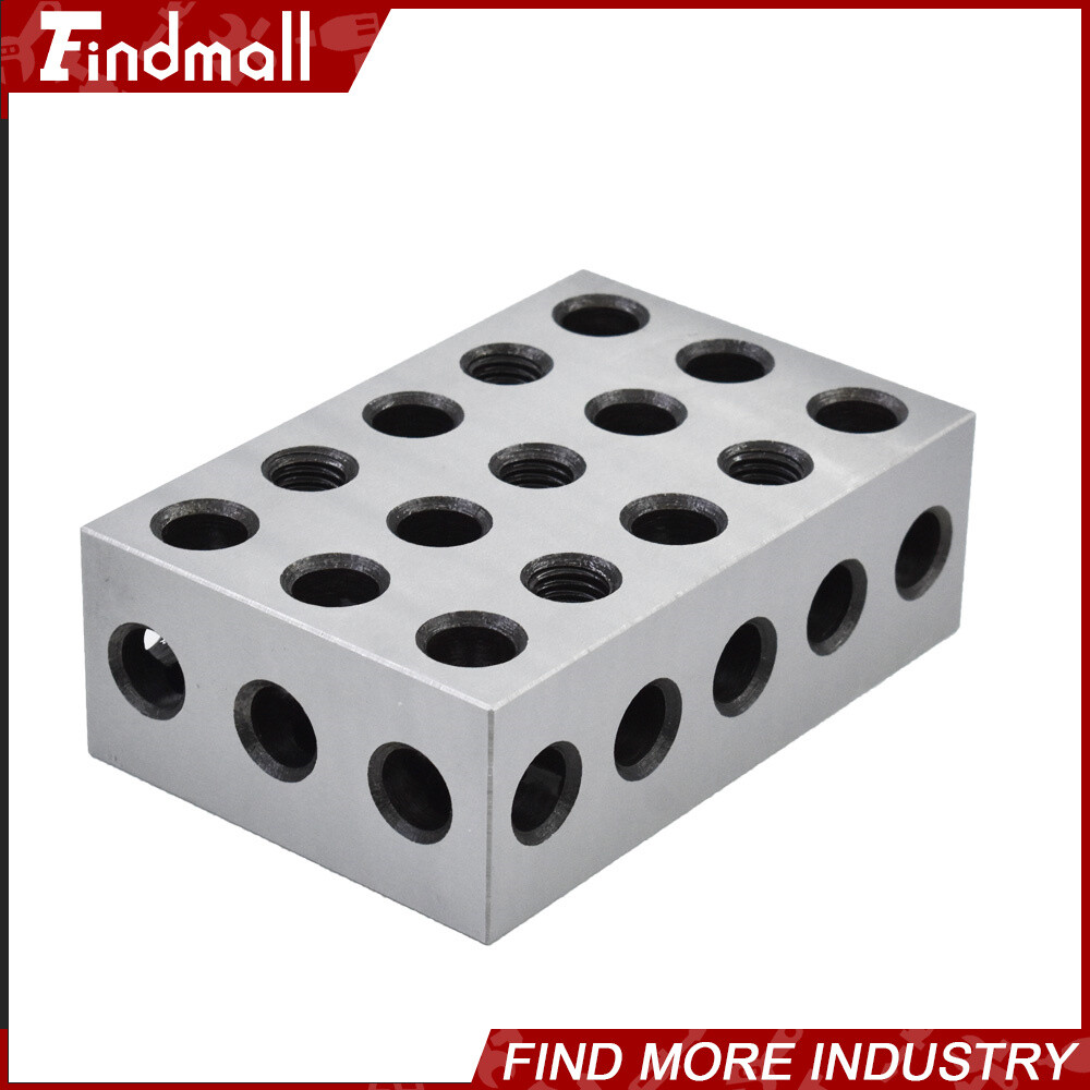 2 Matched Pair 2-4-6 Blocks 23 Holes .0002" Machinist Precision 246 Jig 2 4 6