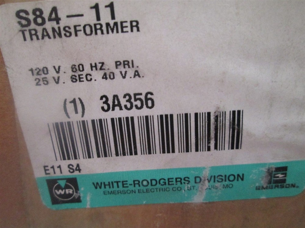 White-Rodgers Transformer S84-11 new