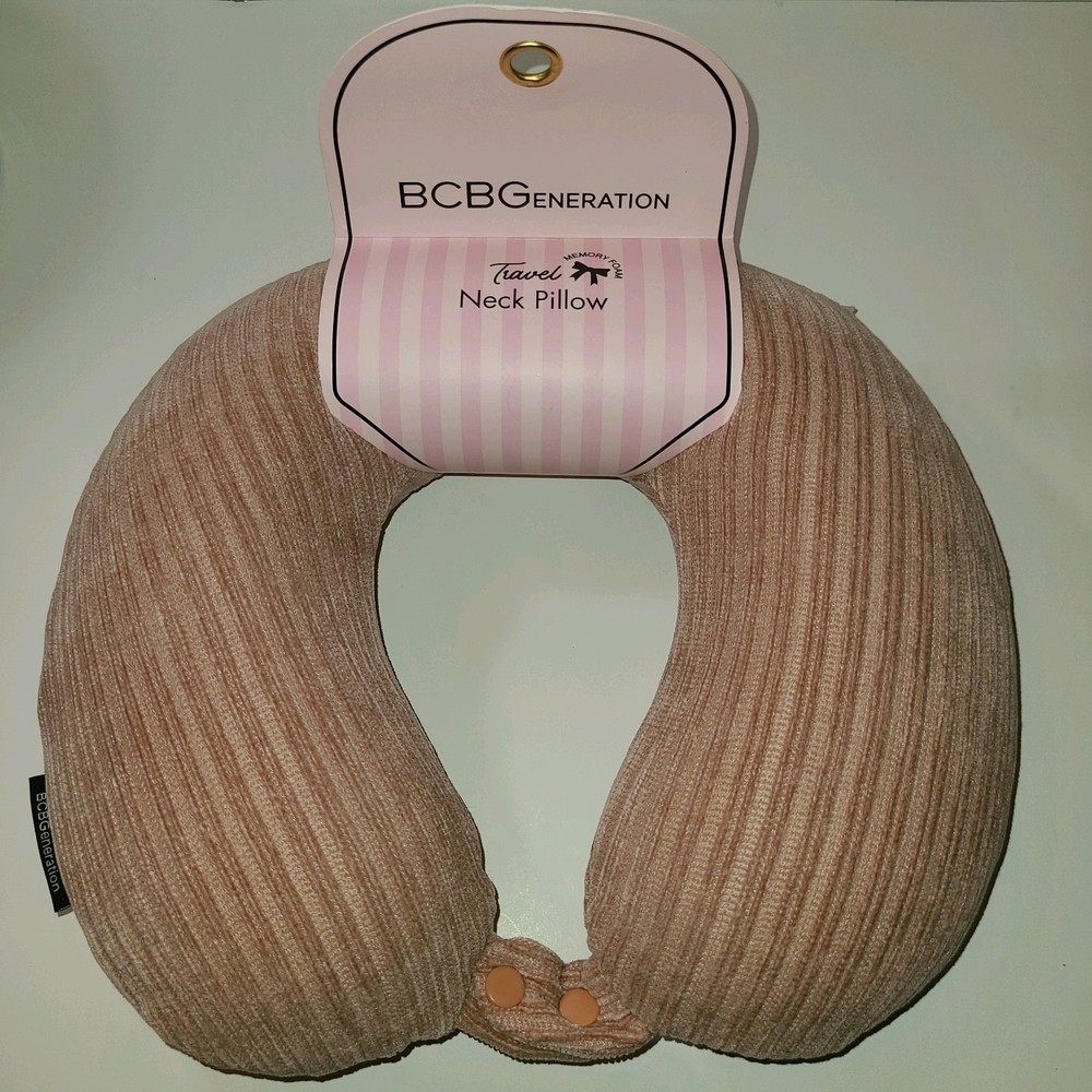 BCBGeneration Memory Foam Travel Neck Pillow