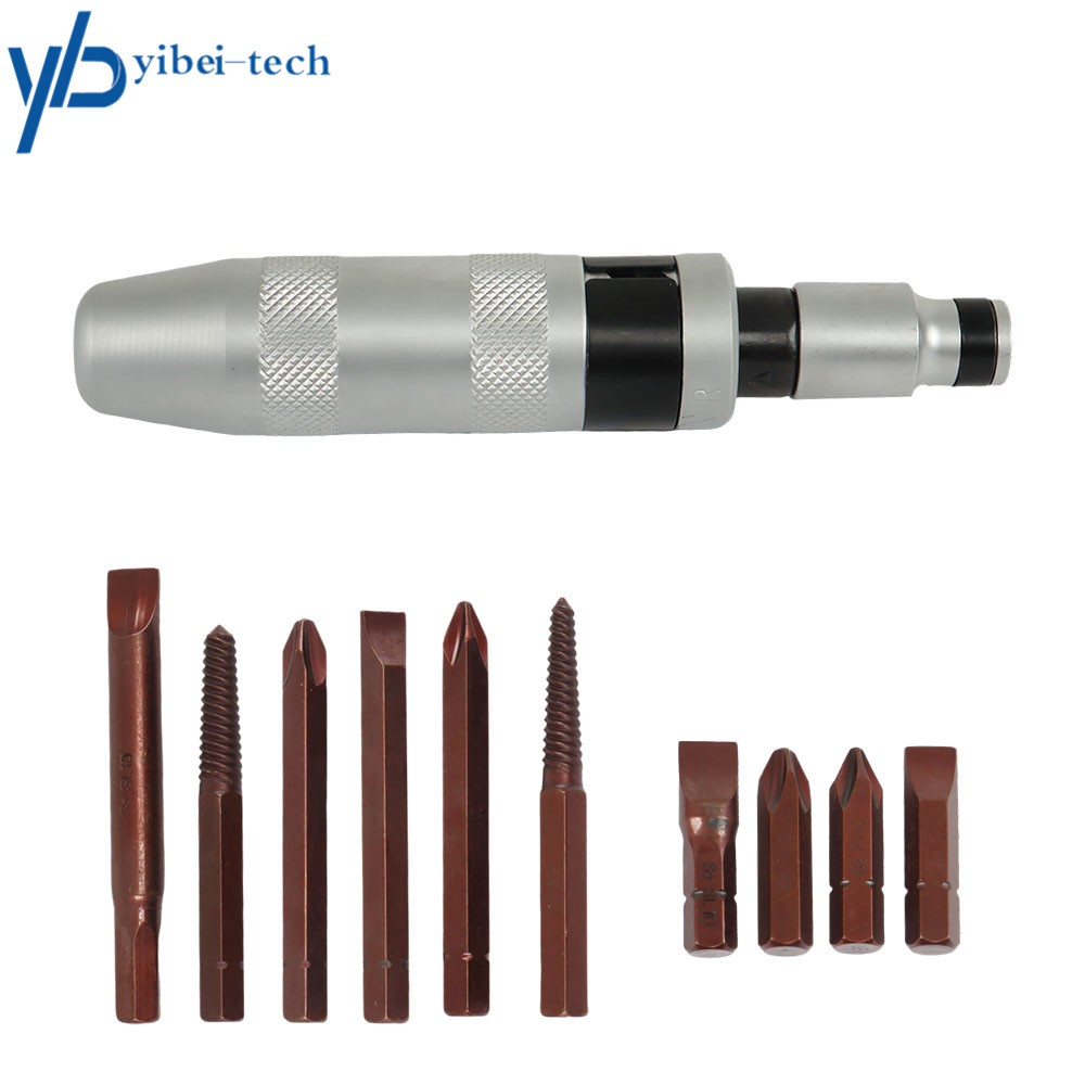 12 ×1/2" Phillips Hex Heavy Duty Screwdriver Bits Impact Driver Socket Set Screw