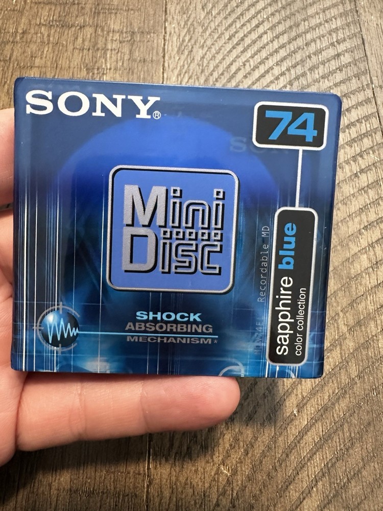 Sony MD Minidisc Walkman MZ-E33 Player Tested Working + 3 Discs + Sealed Disc