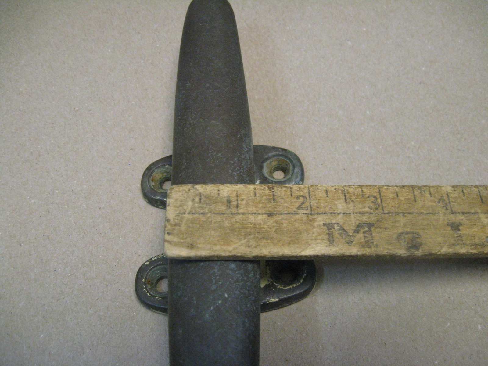 Antique Vtg 8" Solid Bronze Boat Sailboat Marine Mooring Cleat