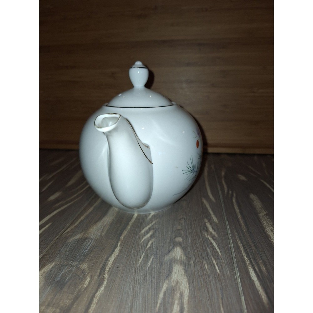 Teapot Japan Pinecones Pine Needles
