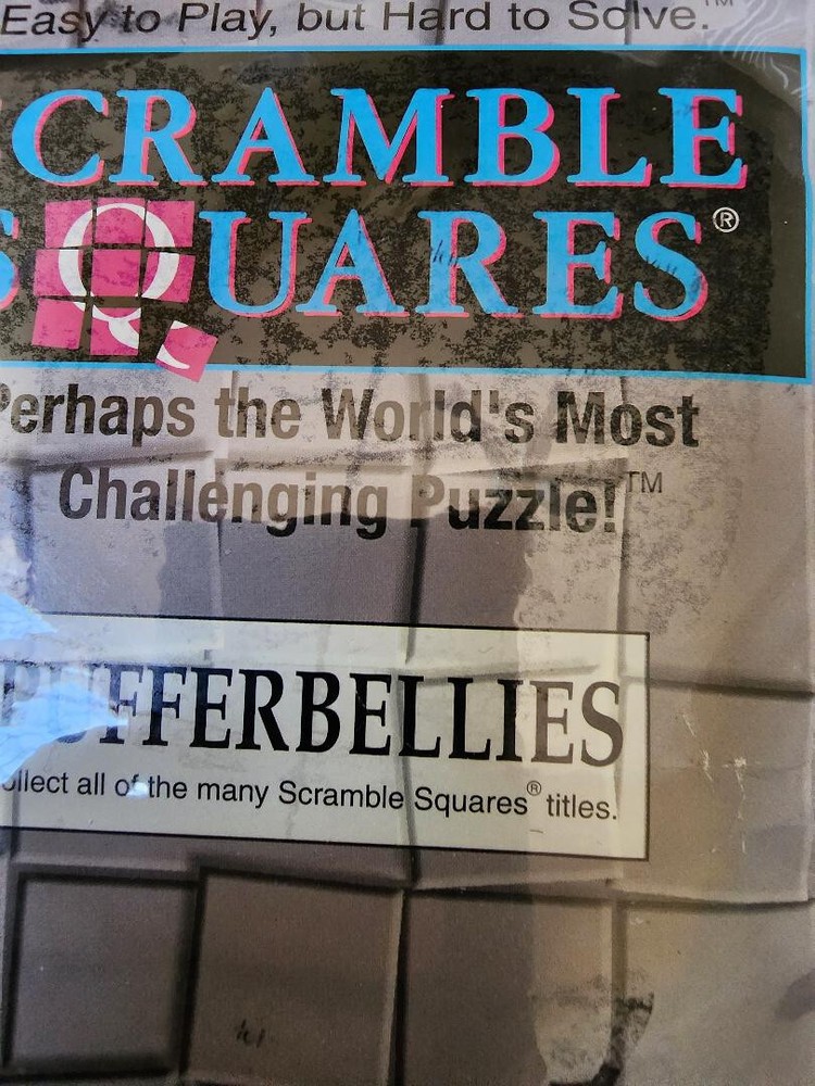 SCRAMBLE SQUARES PUFFERBELLIES