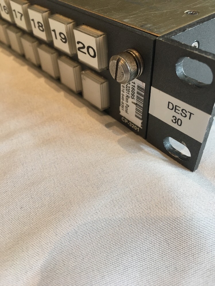 Evertz CP-3201 Router Control Panel
