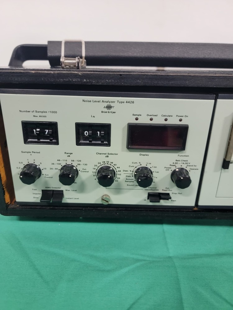 Bruel & Kjaer Noise Level Analyzer Type 4426 and Alphanumeric Printer Type 2312