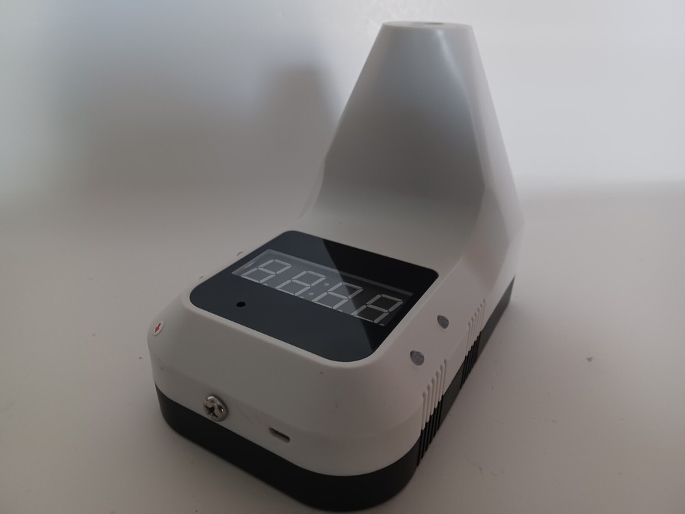 Wall mounted infrared thermometer