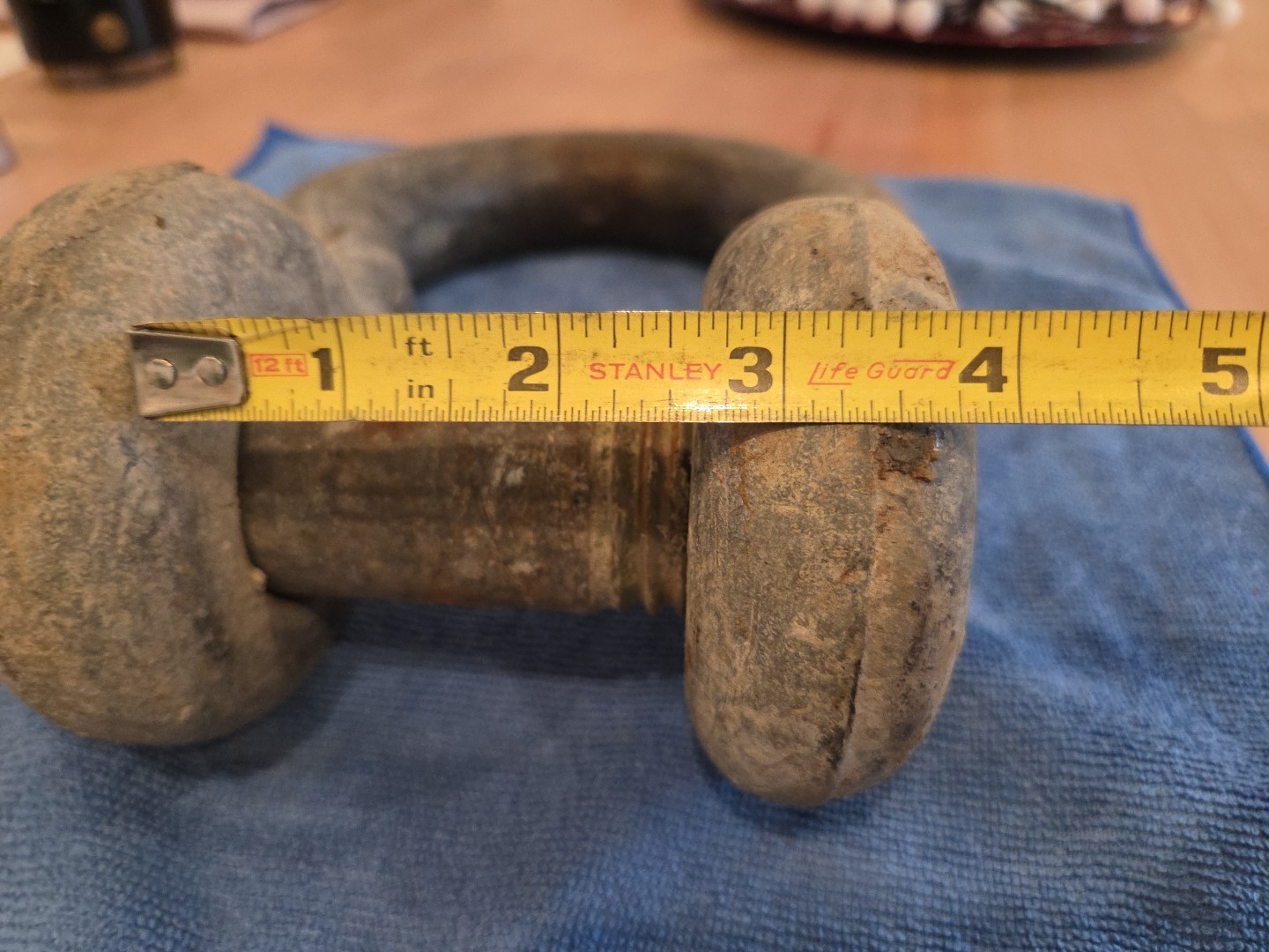 CROSBY 17 Ton Shackle Clevis Rigging Cable Lifting WLL 17T 1.5" Heavy Duty USA