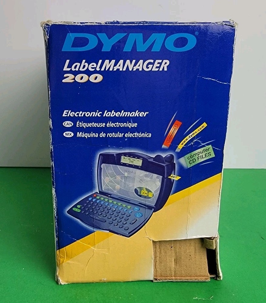 DYMO LabelMANAGER 200 Label Maker With Power Suppy.