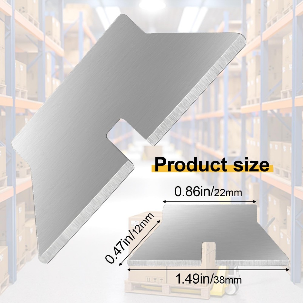 20 Pack Cutter Replacement Blades for Easy Cut, Blade Suitable for Easy Cut/E...