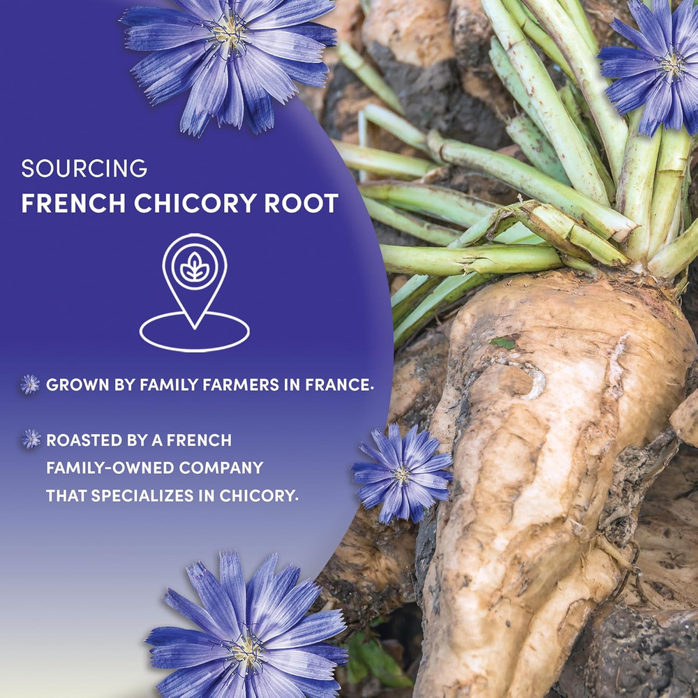 Roasted Chicory Root 1 lb Coffee Substitute Caffeine Free Prebiotic