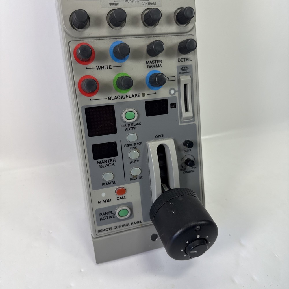 Sony RCP-D50 Remote Control Panel Camcorder Television TV Broadcast