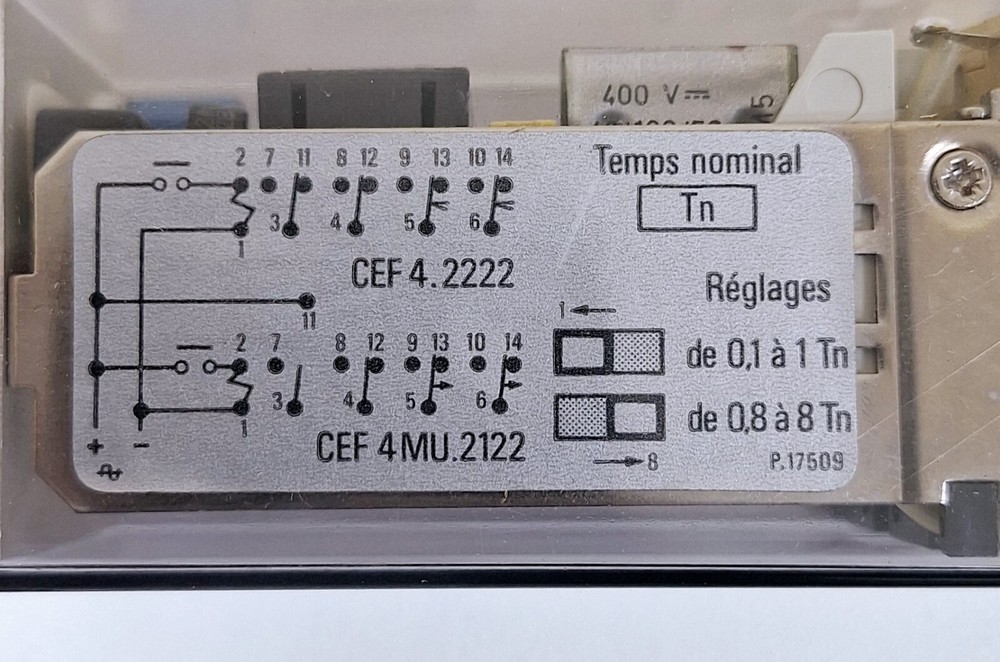 ICE CEF4 Adjustable Timer Relay