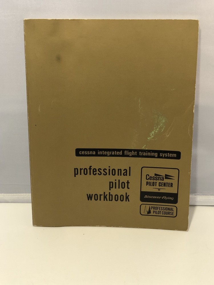 Cessna Pilot Center Soft Shell Case, Training Workbook, Plotter & Fuel Tester