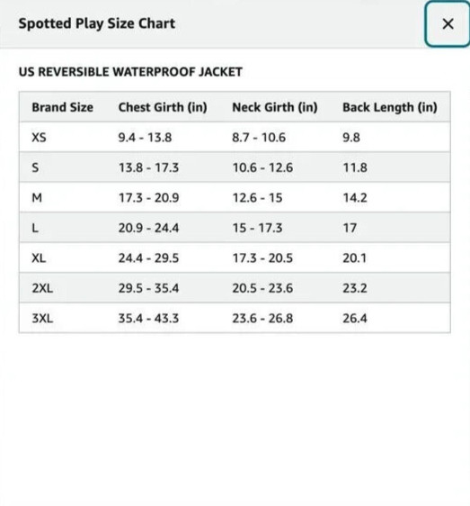 Reversible Waterproof Winter Dog Jacket BLACK, WHITE GRAY, NEW SIZE MEDIUM