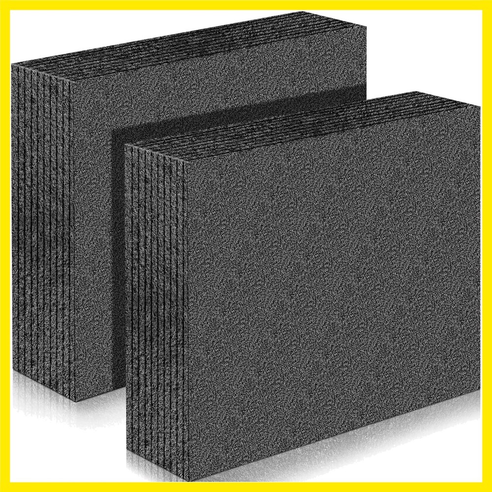 2 Pcs Polyethylene Foam Sheet Polyethylene Insert Cuttable Packing Block Foam...