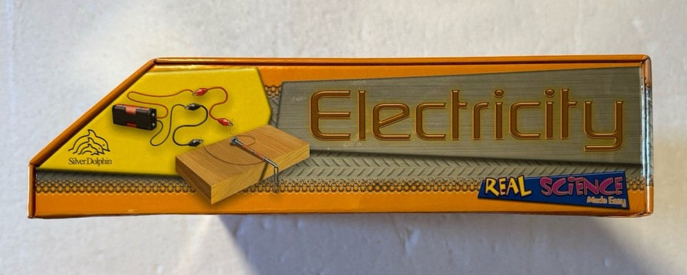 Real Science Made Easy - Electricity 50 Experiments & Activities Kit - New!