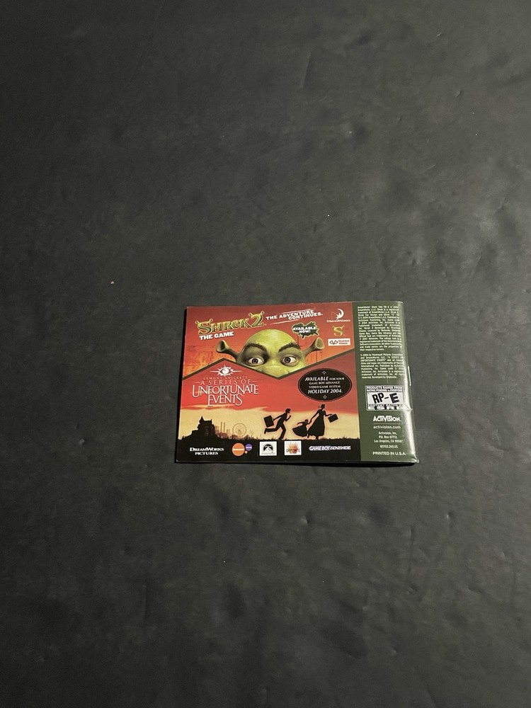 Shark tale gba Manual only