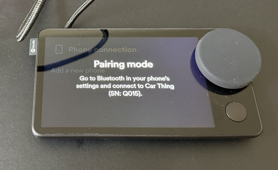 SPOTIFY Car Thing Missing Mounting Accessories
