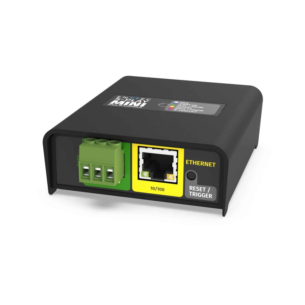 Enttec S-Play Mini 70093 2 Universe DMX Recorder/Playback Controller (Open box)