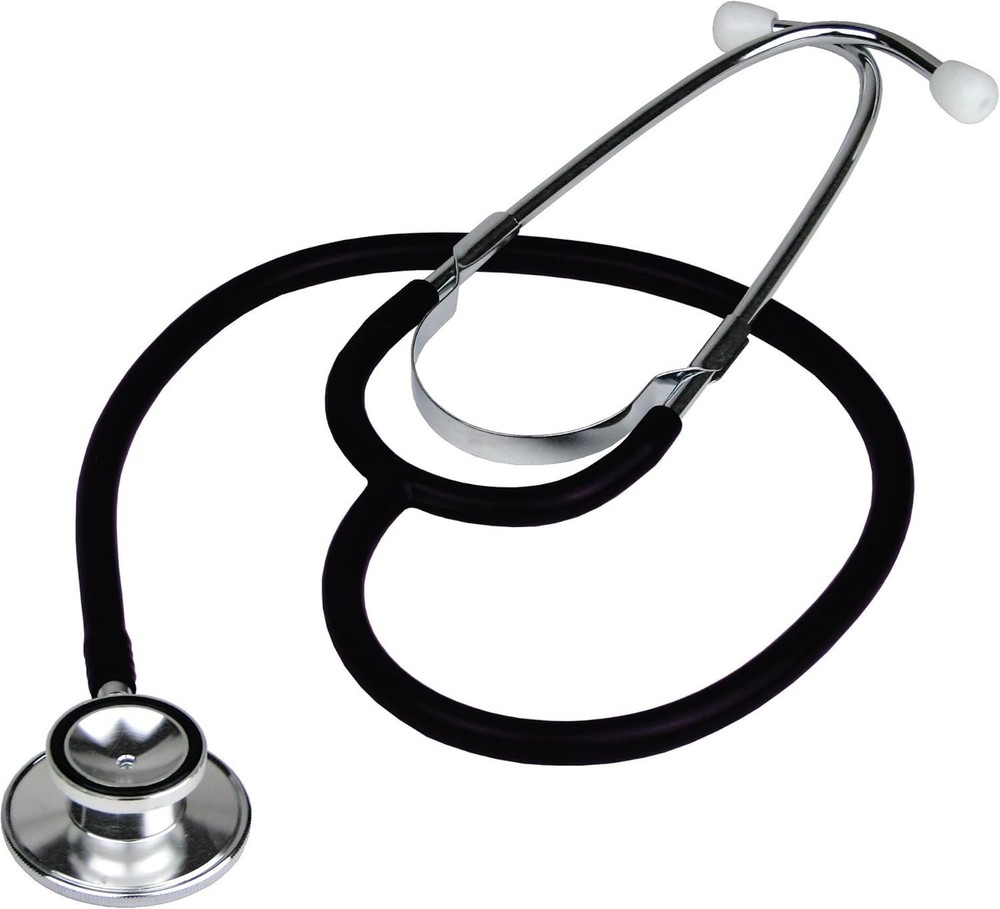 Dual Head Stethoscope, Black