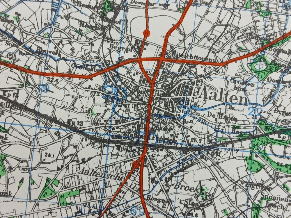 WW2 EMERGENCY EDITION map featuring REES (OPERATION PLUNDER), THE RHINE, BOCHOLT