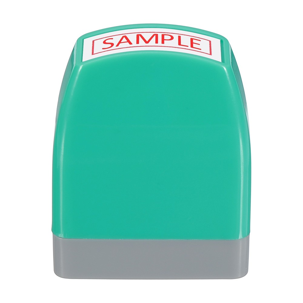Sample Notice Stamp, Office Stamp Pre Inked Stamp, Green