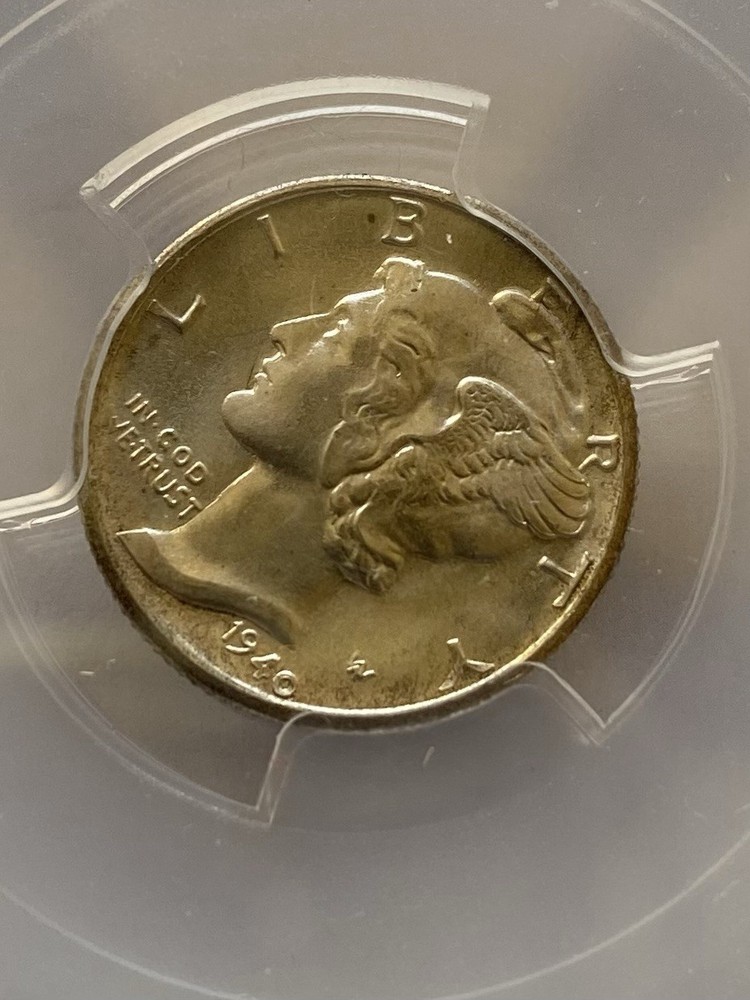 1940-D Mercury Dime PCGS MS66FB Full Bands