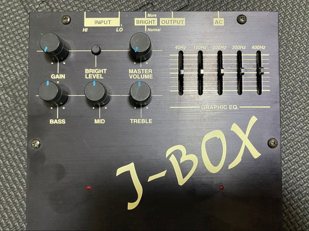 acoustic J-BOX bass prelifier