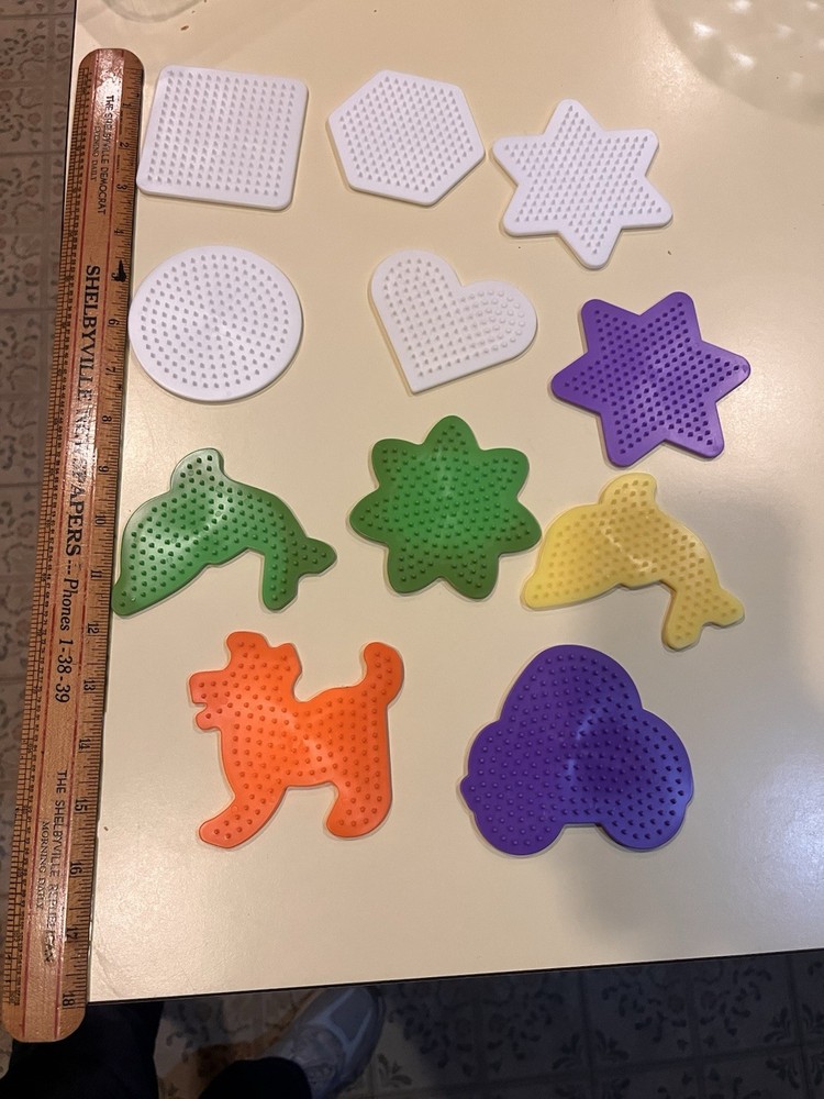 Fused Bead Art Pattern Molds Plastic Form Mold