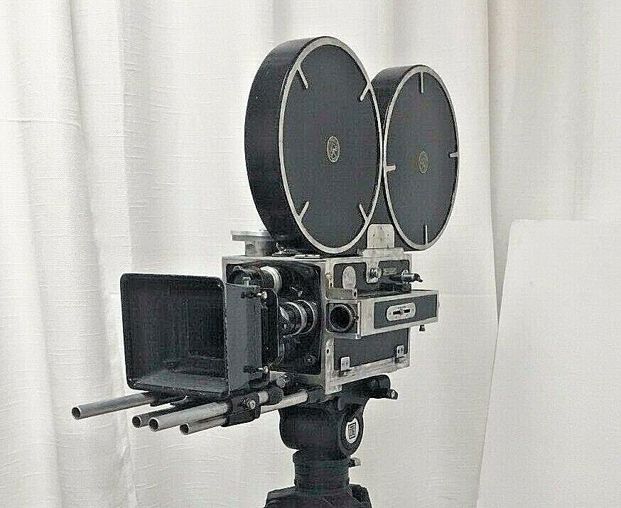 DeVry Supreme 35mm Optical Sound Newsreel & Studio Camera Circa 1940's