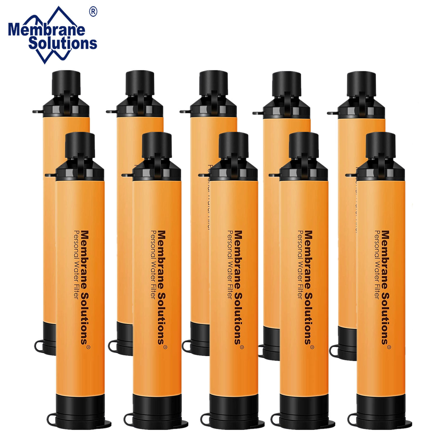 Water Filter Straw Personal&Portable|Carry Case F Survival/Prepping/Emergency