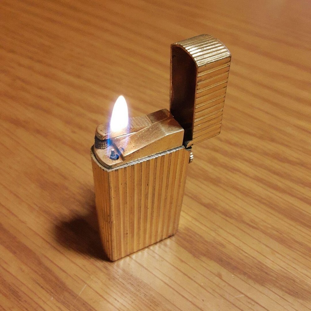 Working Dunhill 70 Rollagas lighter gold without box