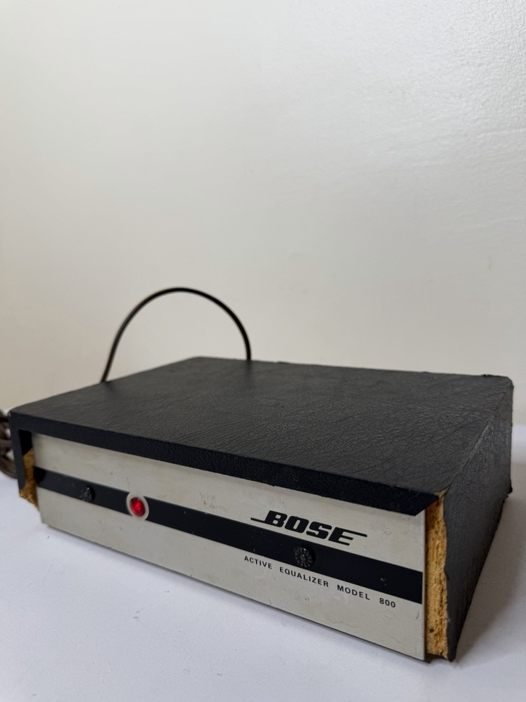 Bose Model 800 Active Equalizer Vintage Preamp Powers On As-Is