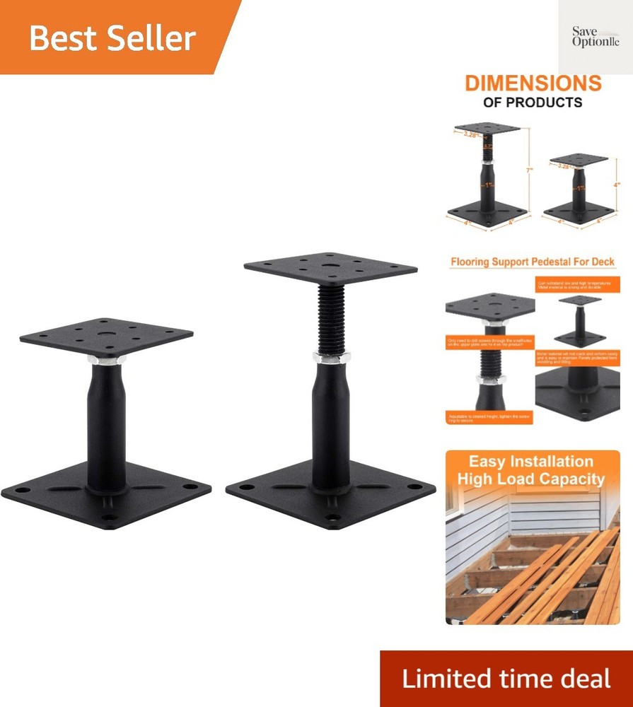 Adjustable Support Jack for The Floor, Deck Foundation,RV Step Stabilizer,Min...