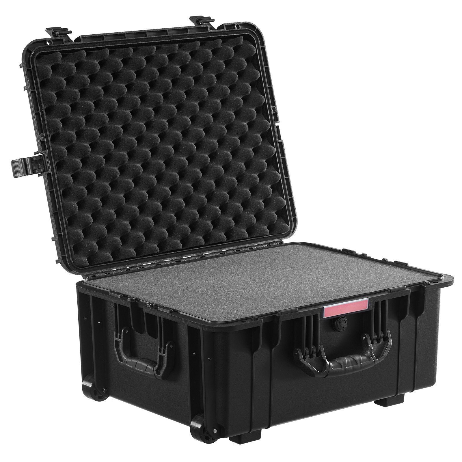 Uimoso 3.5Cu.ft Weatherproof Hard Case Rolling Wheels & Retractable Handle Black