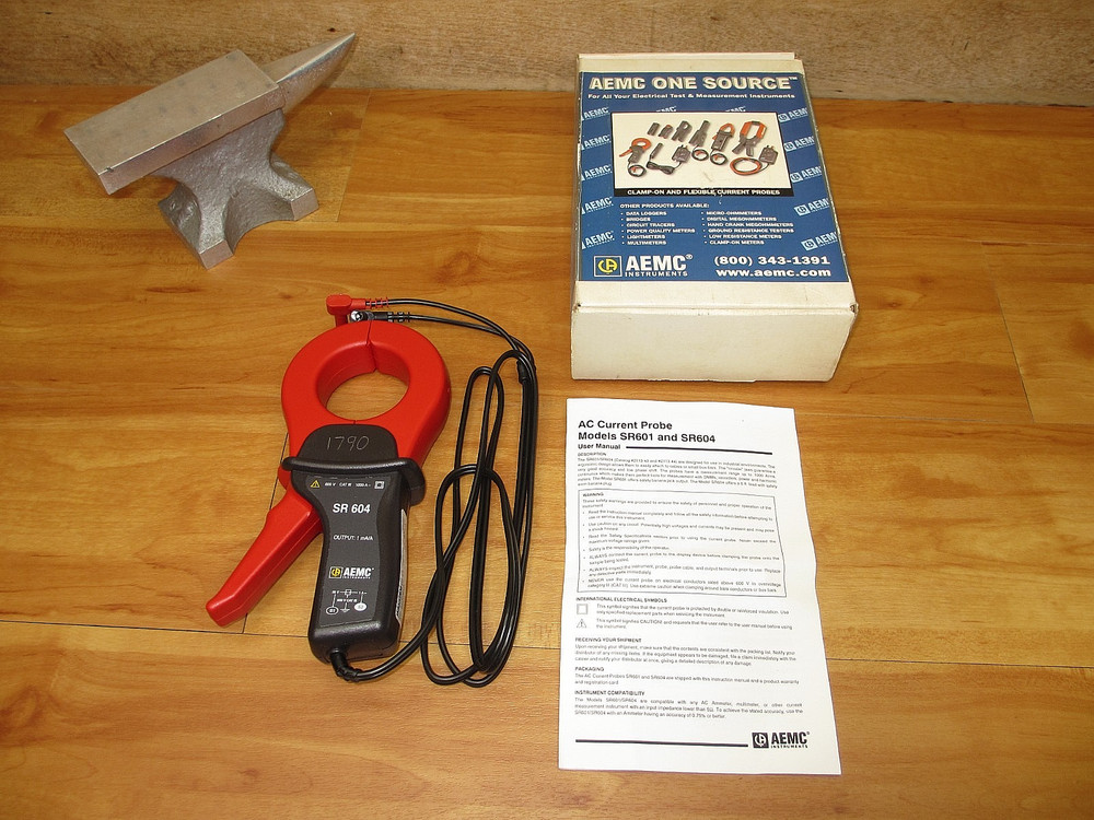 AEMC SR604 *USED?* AC Current Probe SR 604