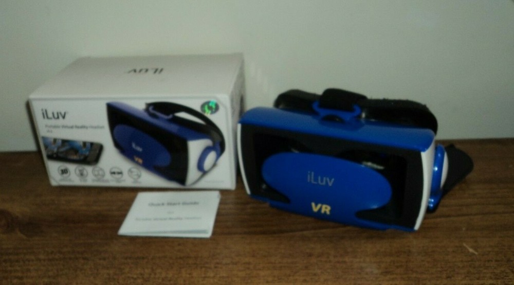 ILUV PORTABLE VIRTUAL REALITY HEADSET FOR SMARTPHONE OPEN BOX