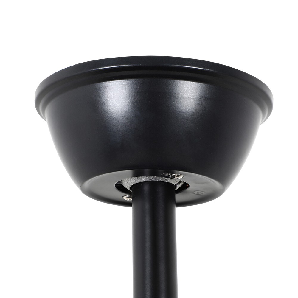 42" Retractable Ceiling Fan w/ Light & Bluetooth Speaker Dimmable LED Chandelier