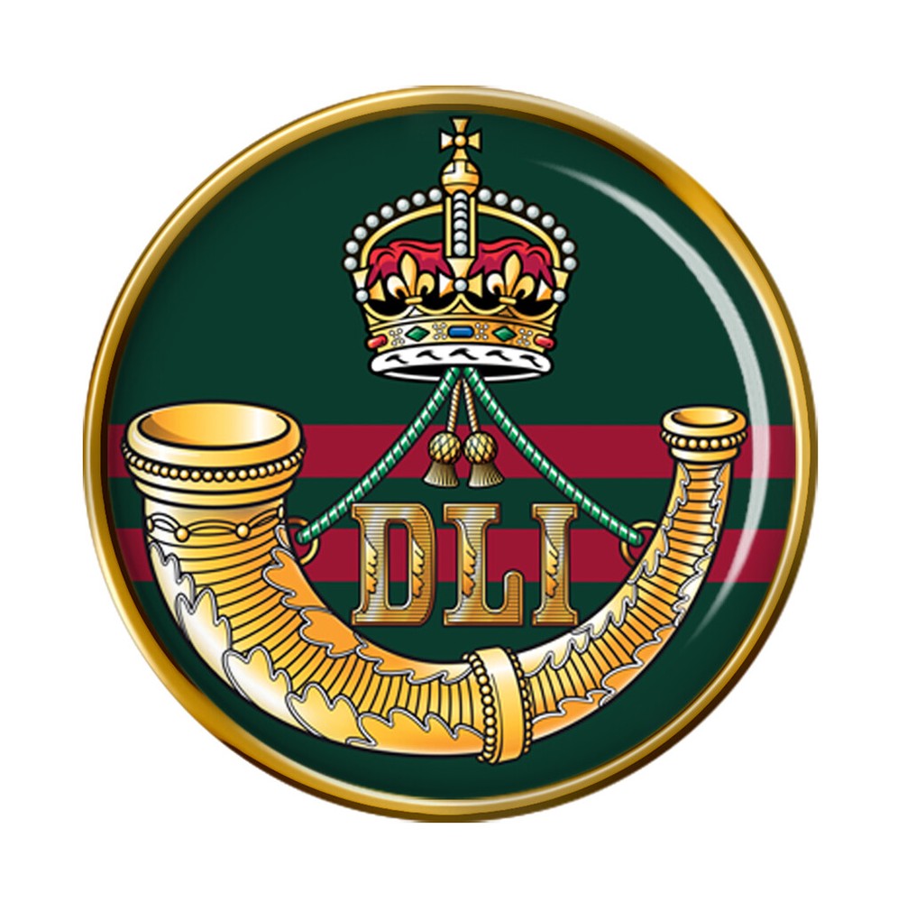 Durham Light Infantry, British Army Pin Badge