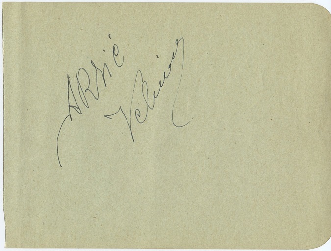 MYSTERY Autograph - Who Is This??