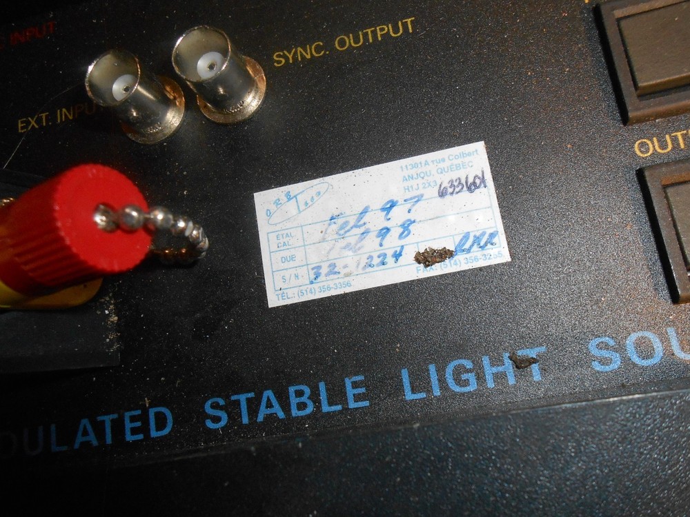 USED NORTHERN REICCOM MODULATED DUAL LIGHT SOURCE NT6F21EA SEPT 92