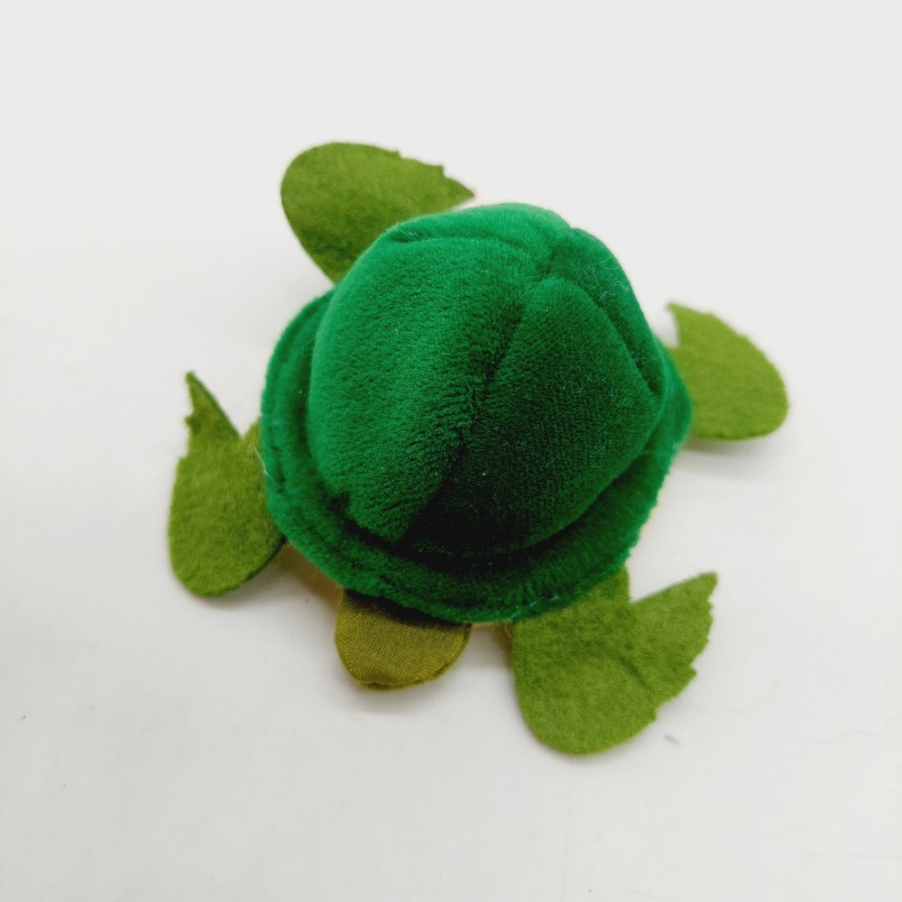 Folkmanis Puppets Turtle Finger Puppet Small Mini Hand Puppet