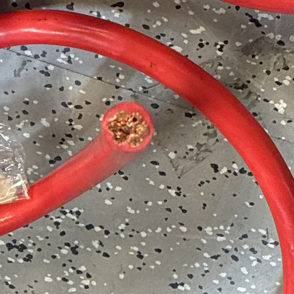 Red Welding Battery Copper Cable