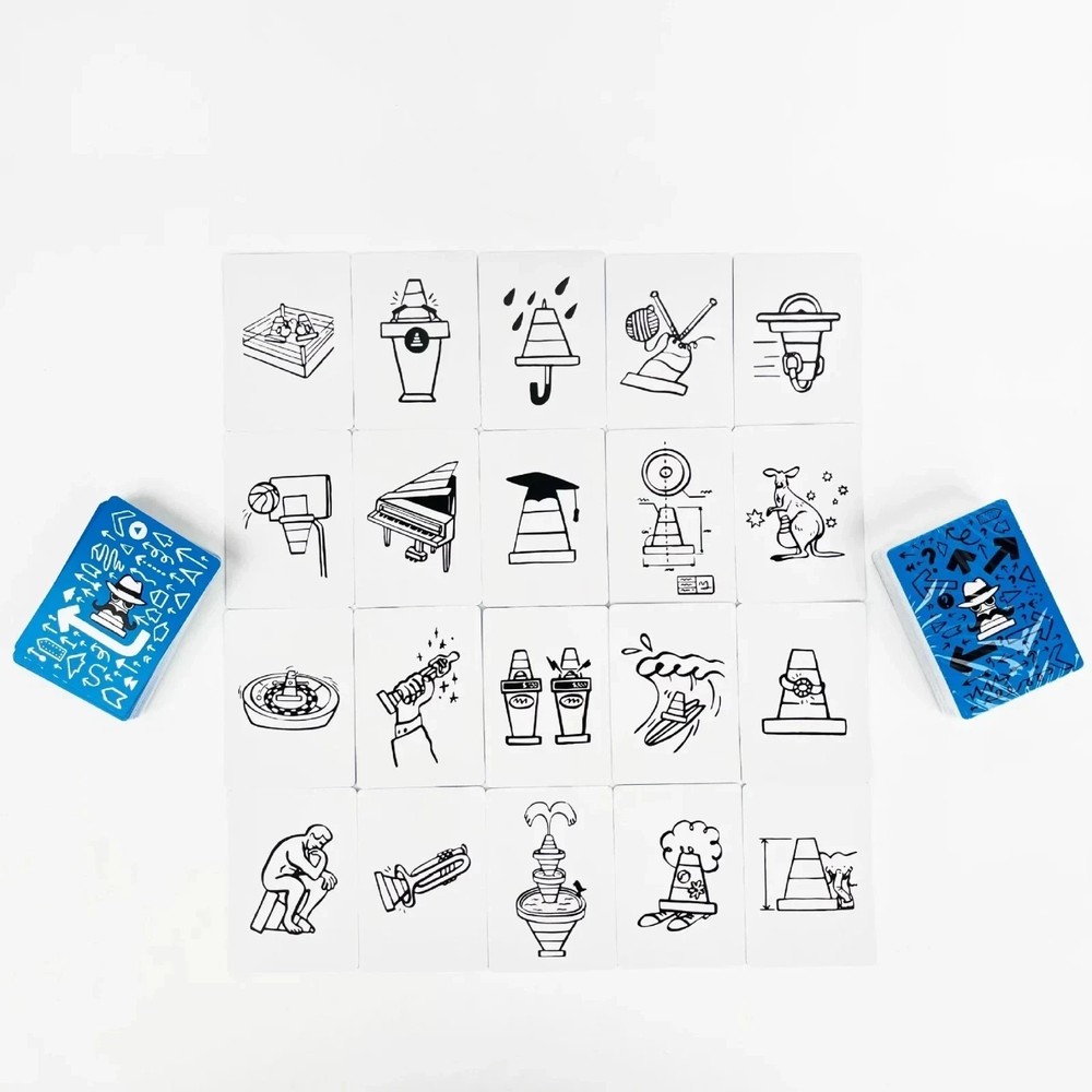 That'S Not a Hat - Fun Bluffing & Memory Party Game for All Ages Components